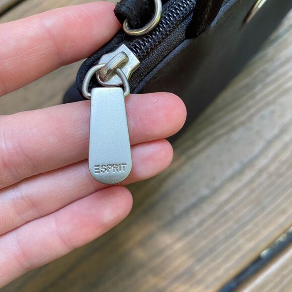 Esprit Y2K Mini Nylon Purse Color Black - Picture 3 of 10